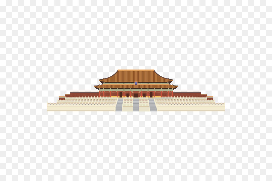 900x600 Forbidden City Hall Of Supreme Harmony Building Drawing Chinese