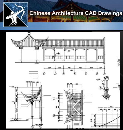 500x526 Architecture Cad Drawings Chinese Garden Design Free