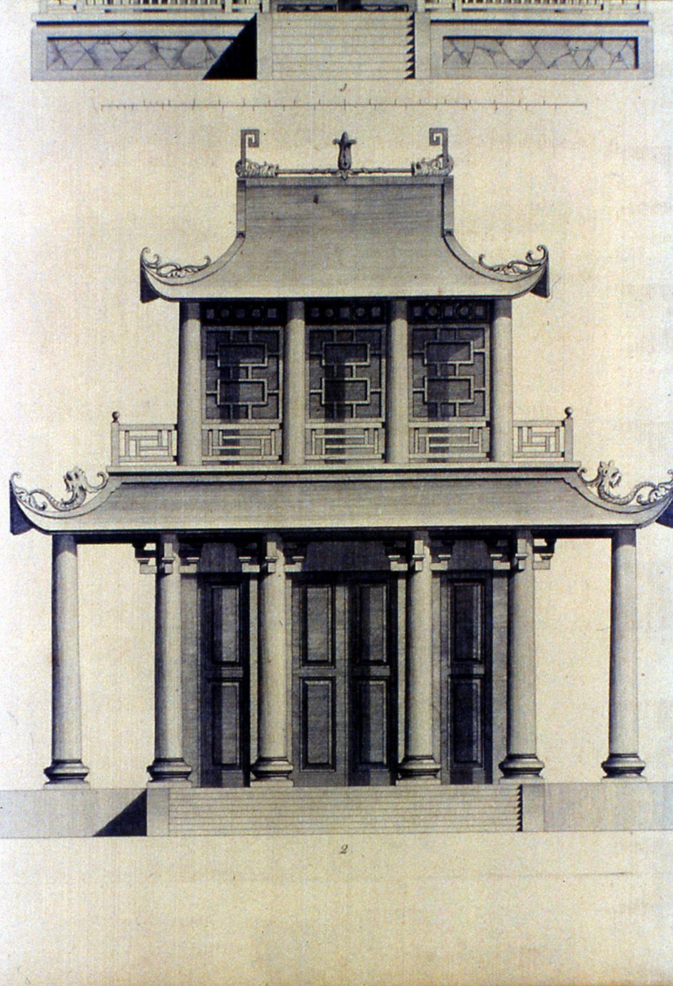 943x1380 William Chambers, The Design Of Chinese Buildings, 1757. Draw