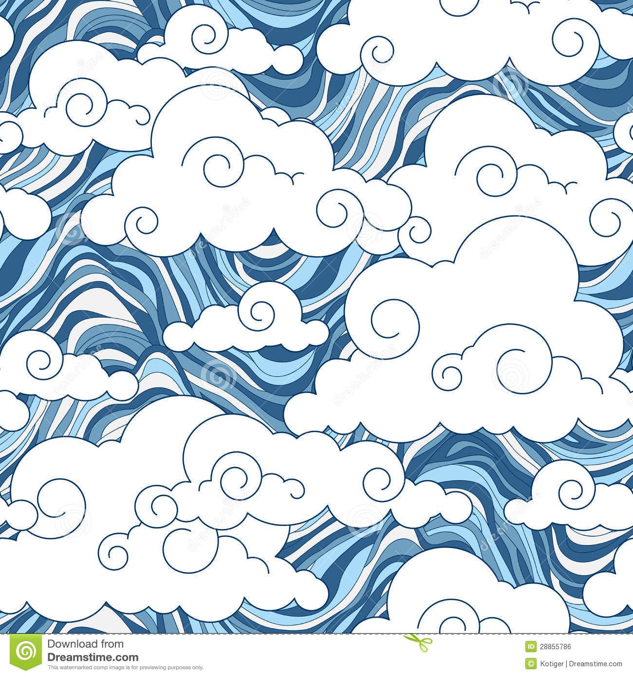 1300x1390 Chinese Cloud Vector Vintage Cloud Chinese Seamless Otakumenpat