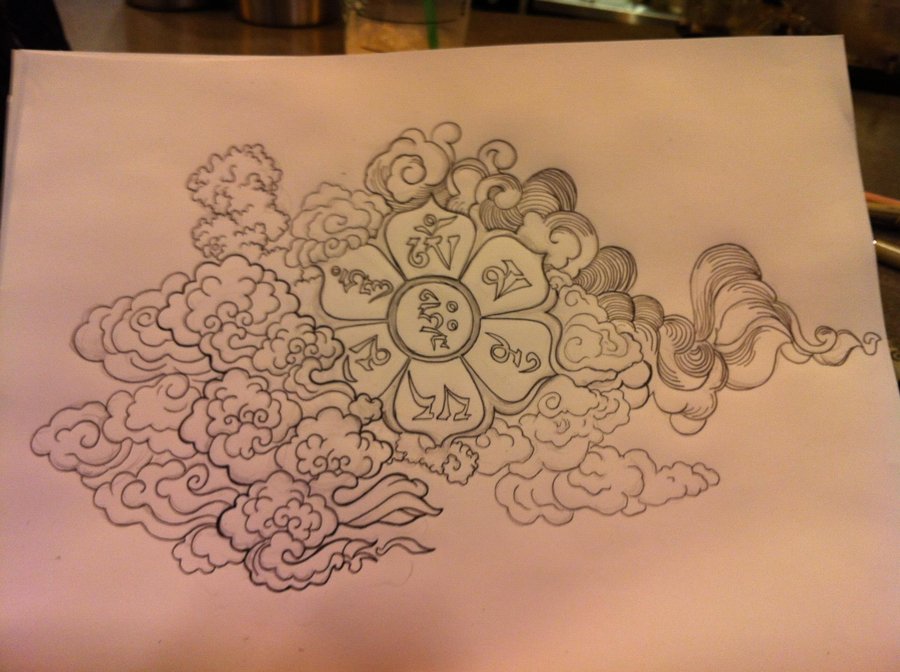 900x672 Chinese Clouds By Heyydino