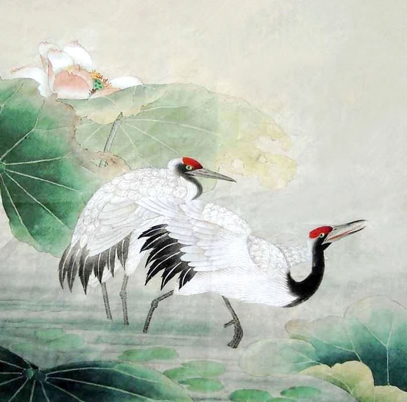 810x800 Chinese Crane Painting Crane 2345054, 50cm X X