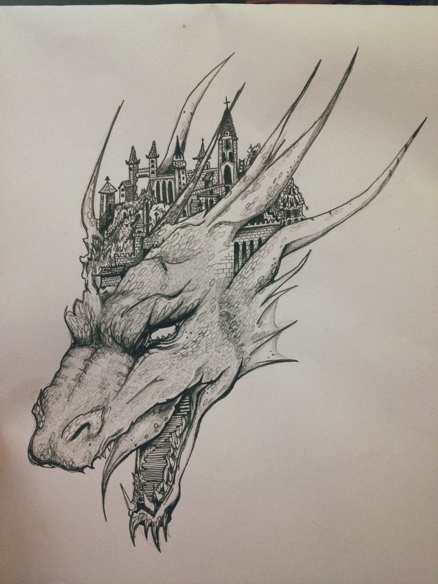 1536x2048 Dragon Sketches In Pencil Dragon Drawing Dragon