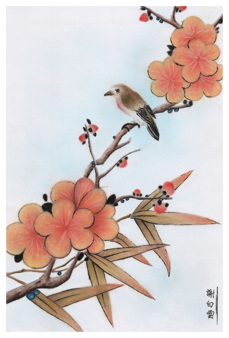 750x1106 Chinese Drawing By Faith Te