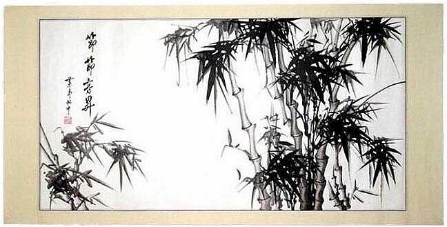 648x329 Bamboo Paintings Home Living Room Chinese Bamboo