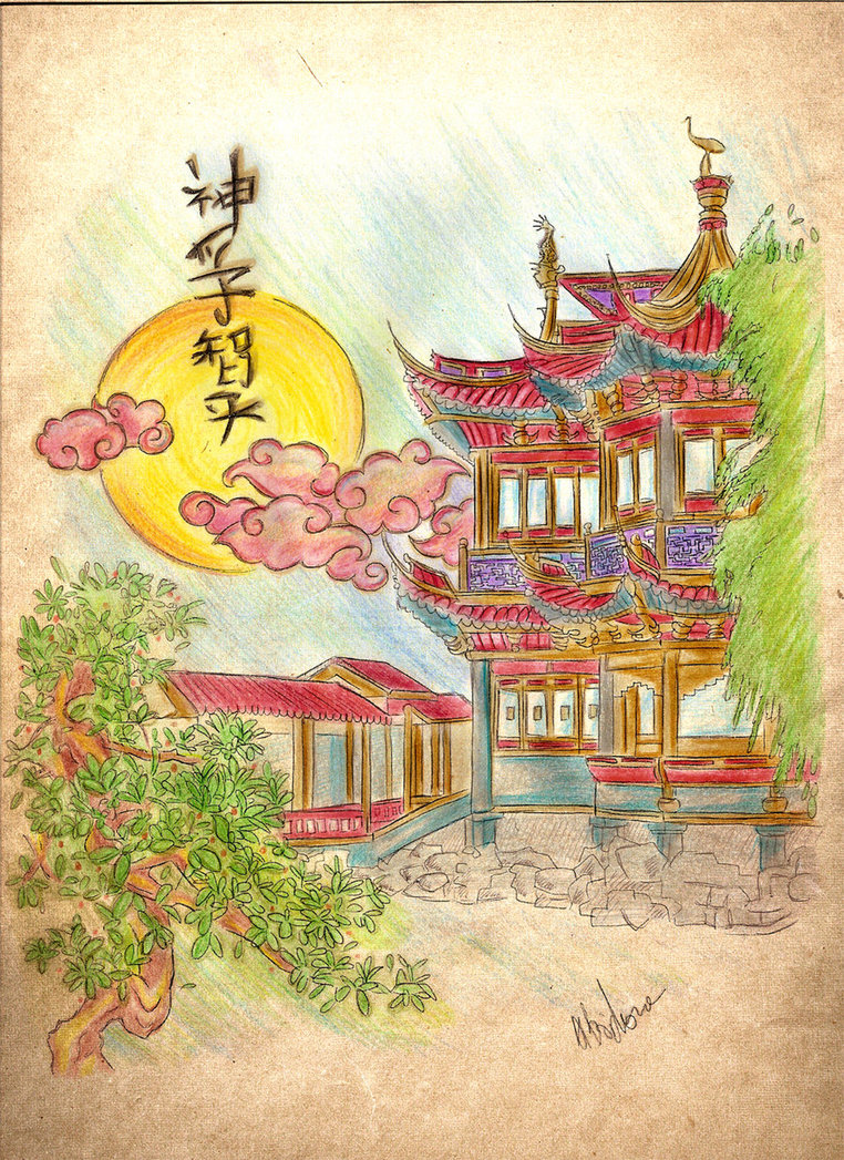 762x1047 Chinese House By Masterkenny