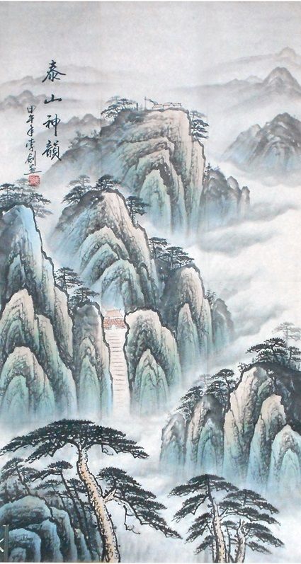 Chinese Landscape Drawing at GetDrawings | Free download