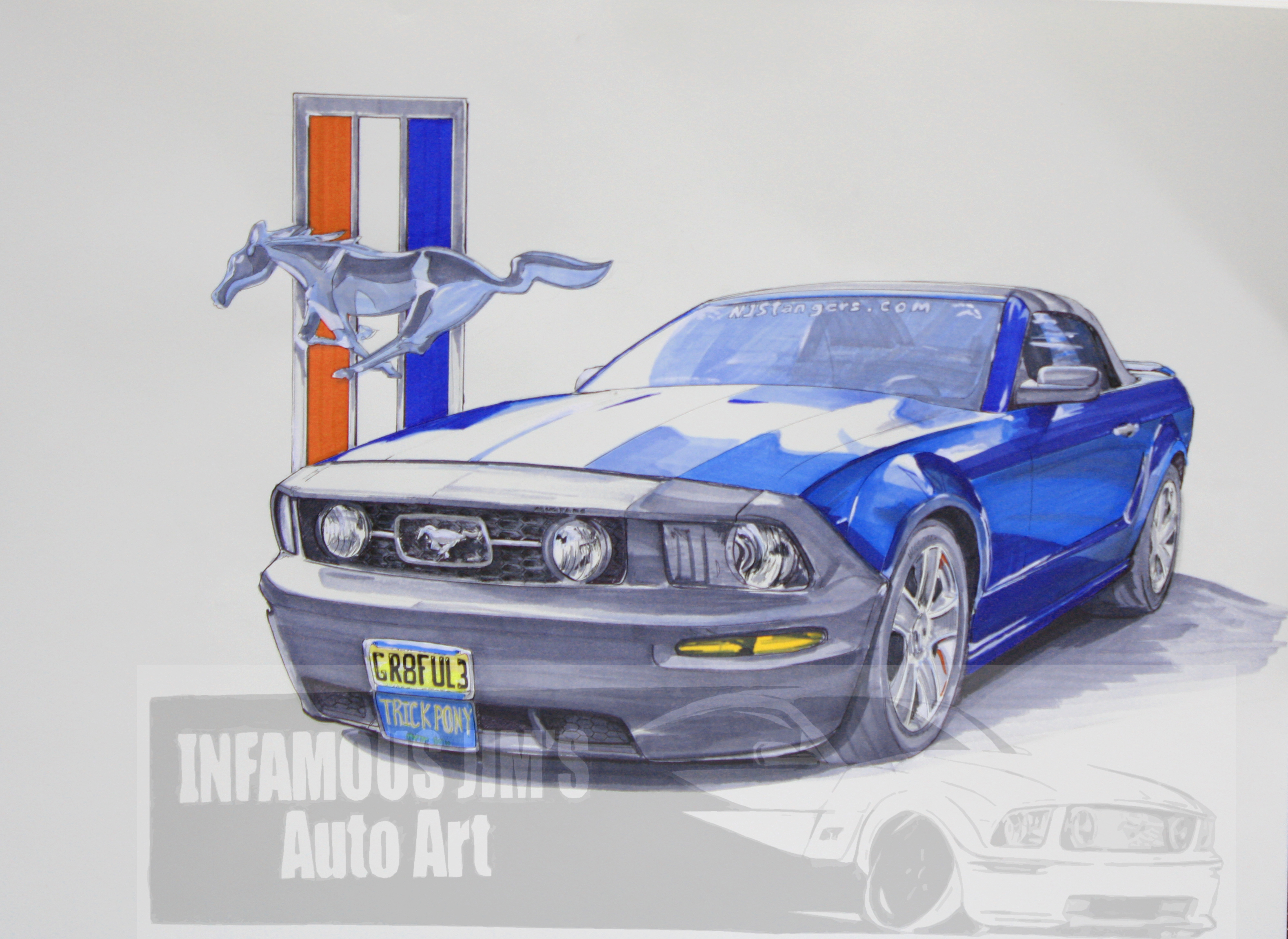3156x2300 Chip Foose Drawings Illustration Infamous Jims Auto Art