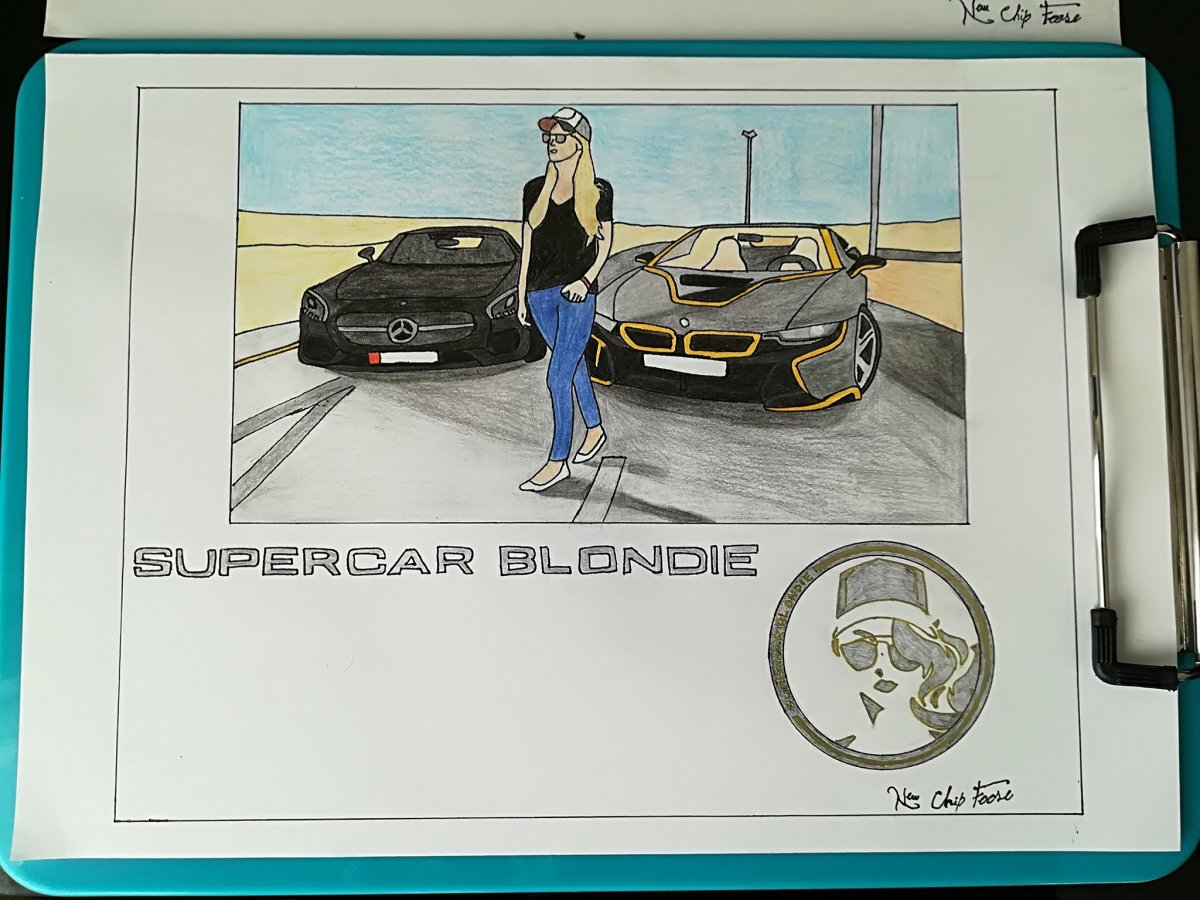 1200x900 Supercarblondie With Bmw I8 And Amg Gt R