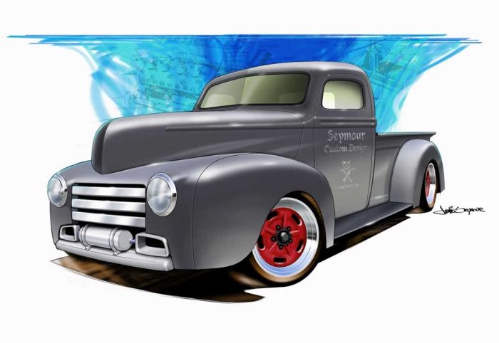 700x482 Drawings Amp Art On Cars! The Car, The Design Amp Art