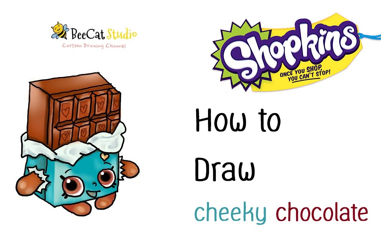 1280x800 How To Draw Shopkins Season1 Cheeky Chocolate
