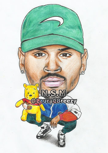 352x500 Chris Brown Art Chris Brown, Caricatures And Fanart