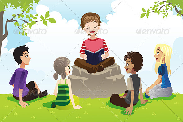 590x393 Kids Studying Bible