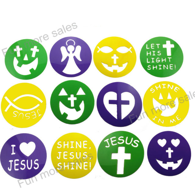 640x640 Online Shop 12designs Stencils Kids Drawing Templates Plastic