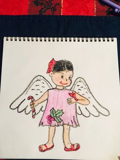 236x314 My Drawing Of My 21st Christmas Angel 2016 Drawing