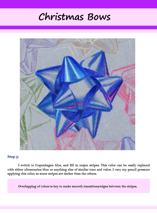 656x888 How To Draw Shiny Amp Reflective Objects Christmas Bows, Drawing