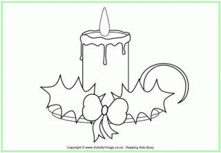 320x221 Christmas Candle Crafts