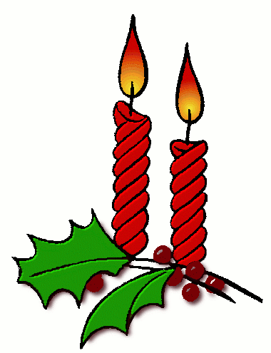 380x495 Holiday Clip Art Free Christmas Clip Art Candles Printables