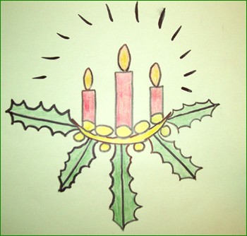 350x334 How To Draw Christmas