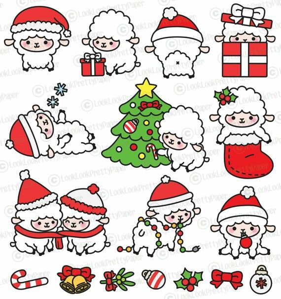 570x606 Pin By Nicole Stubbs On Clip Art Kawaii, Christmas