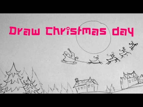 480x360 Drawing Christmas Day
