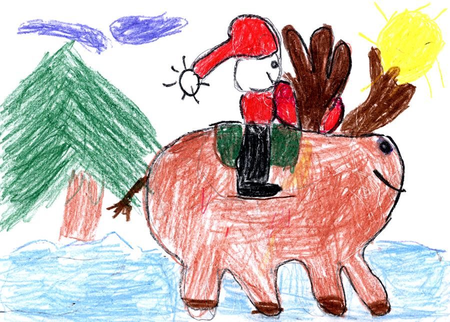 900x645 Childs Drawing Of Home Home Archive A Child's Christmas