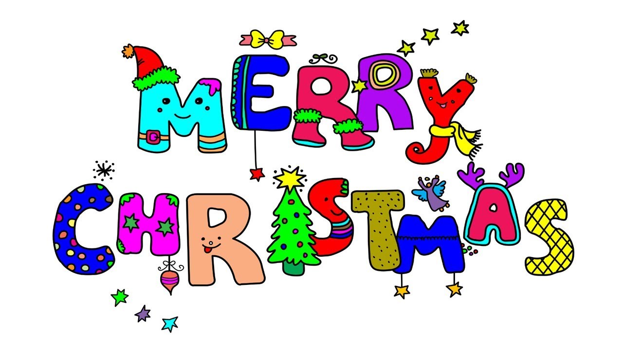 1280x720 Christmas Decorations Drawing And Coloring