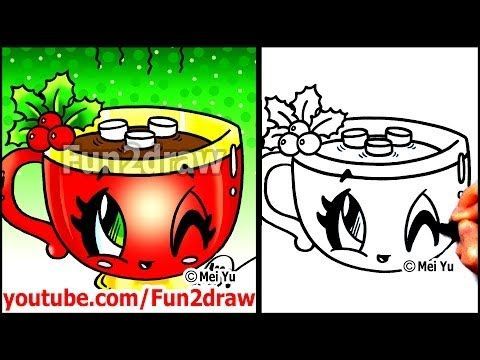 480x360 Fun Christmas Pictures To Draw Allofpicts