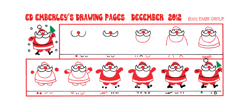 792x339 Ed Emberley's Drawing Pages Character Drawings