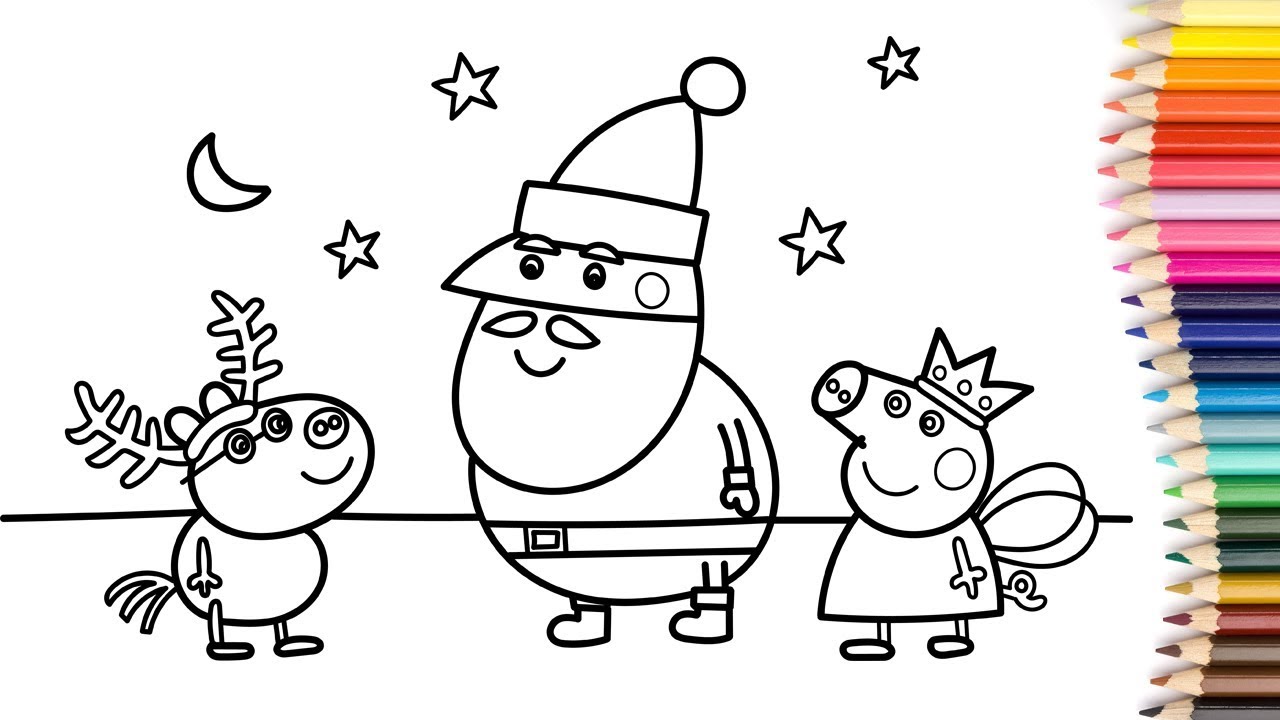 Christmas Drawing Pages at GetDrawings | Free download