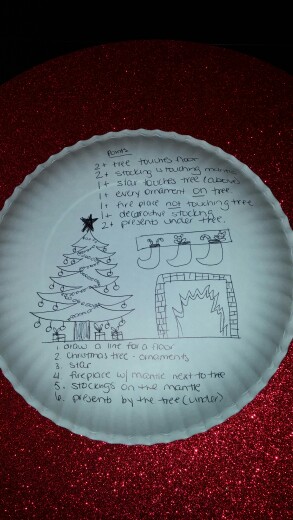 293x520 Christmas Paper Plate Drawing Game (Plate Goes On Your Head While