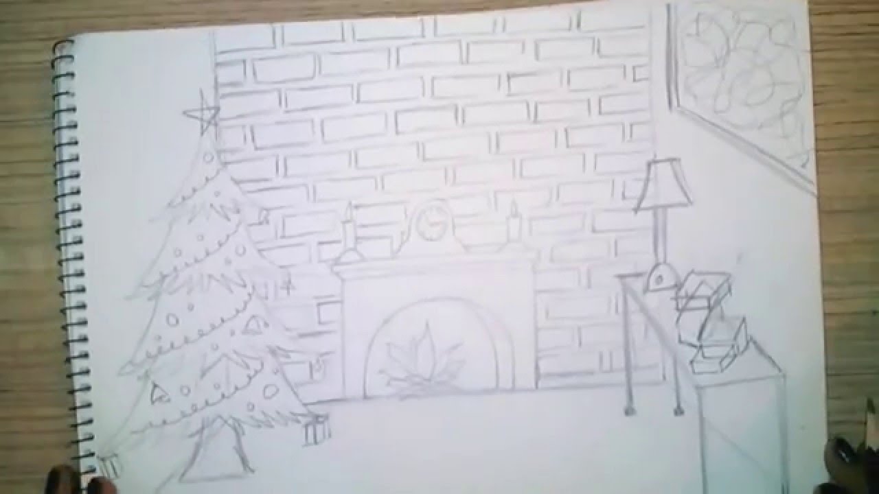 1280x720 How To Draw Easy Christmas Drawing For Kids