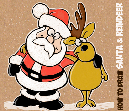 500x430 Christmas Drawing Lessons Archives