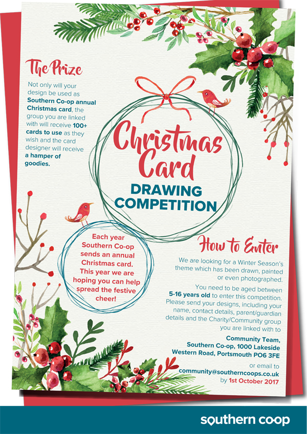 600x849 Southern Co Operative Christmas Drawing Competition Home Start