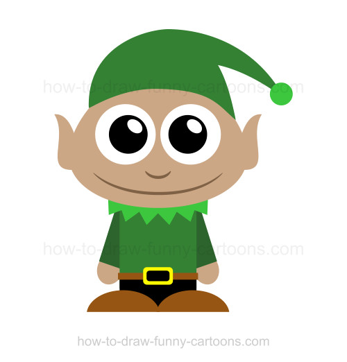 500x522 To Draw An Elf
