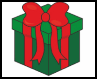 200x162 How To Draw Gifts Amp Presents With Bows Amp Wrapped With Easy Step By