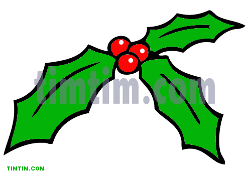 496x347 Free Drawing Of Christmas Holly 3 From The Category Christmas