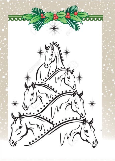 464x649 Cool Holiday Card For The Horse Lover In Your Life! Send Your