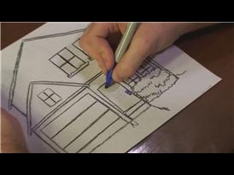 480x360 Drawing Lessons How To Draw A Christmas House