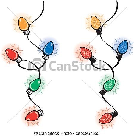 450x456 Christmas Lights Drawing Beneconnoi