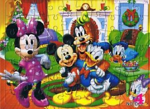 300x217 New 40 Pieces Jigsaw Puzzles Mickey Christmas Party Drawing Best