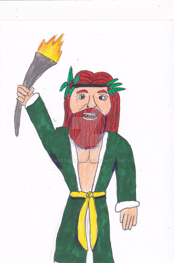 728x1097 The Ghost Of Christmas Present By Kattalnuva