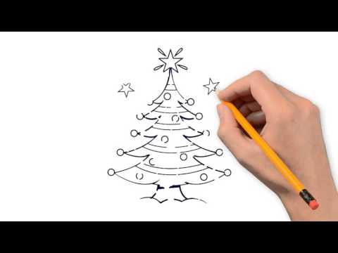 480x360 Christmas Star Things Pencil To Draw Step By Step