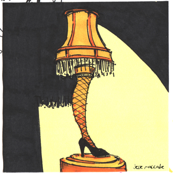 350x350 A Christmas Story ~ Leg Lamp Oolala Jesse Maccabe