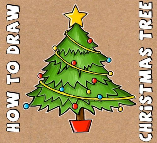 500x457 Luxury 23 A Christmas Tree Cartoon