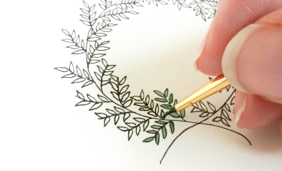 1140x692 10 Ways To Draw Laurel Wreaths Wreaths, Tutorials And Doodles