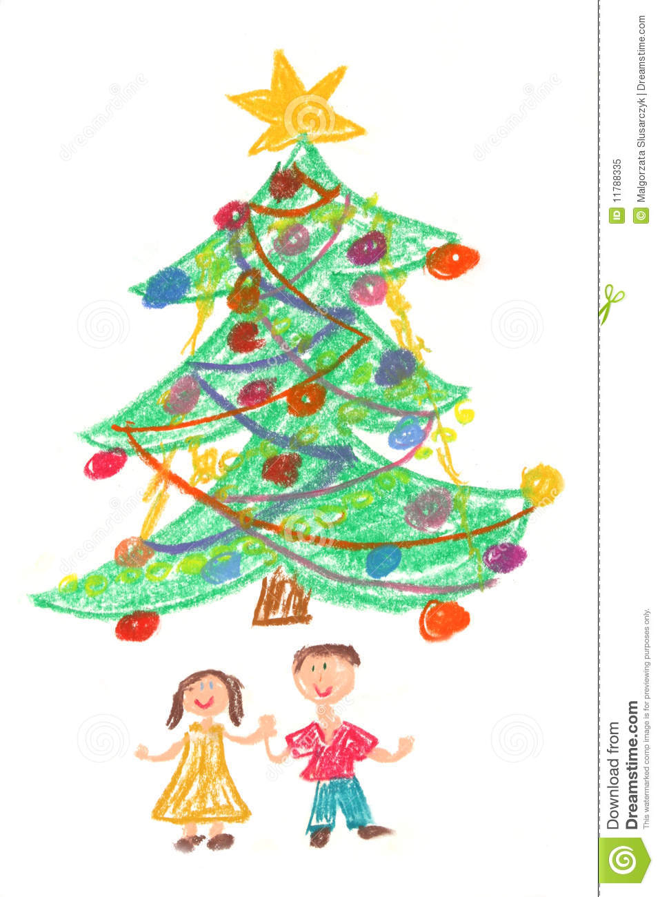 957x1300 Christmas Drawing For Children Children And Christmas Tree