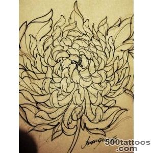 300x300 Chrysanthemum Tattoo Designs, Ideas, Meanings, Images