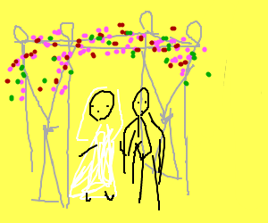 300x250 A Beautiful Chuppah (Drawing By Sophia Hartounian)
