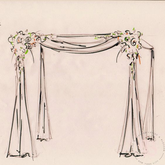 564x564 Par Stems Floral Design + Productions Sur Sketches